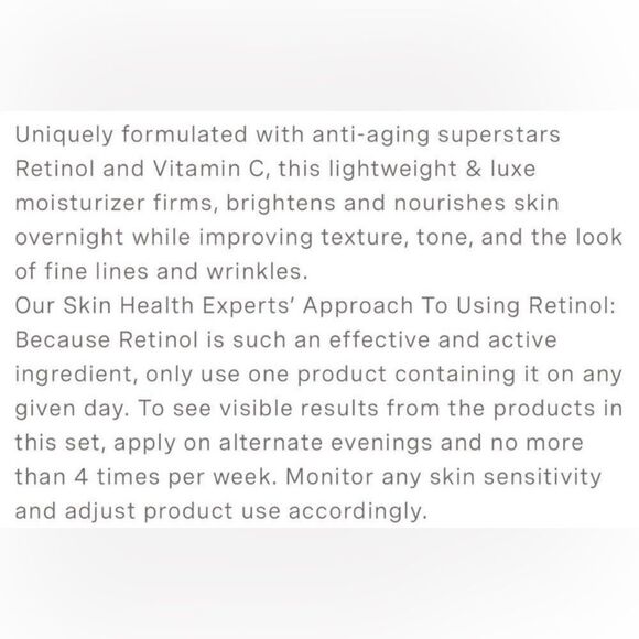 Kate Somerville + Retinol Vitamin C Moisturizer 🌺 NEW 🌺 0.27 fl oz - Picture 3 of 3